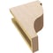 Ekena Millwork 4"W x 8"D x 12"H Classic Garner Rough Cedar Woodgrain TimberThane Corbel, Primed Tan CORUR04X08X12GARRCPR - alternate 3